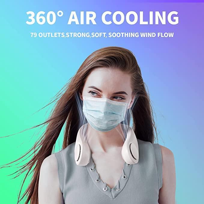 TURBO MOTOR FLEXIBLE NECK BAND FAN