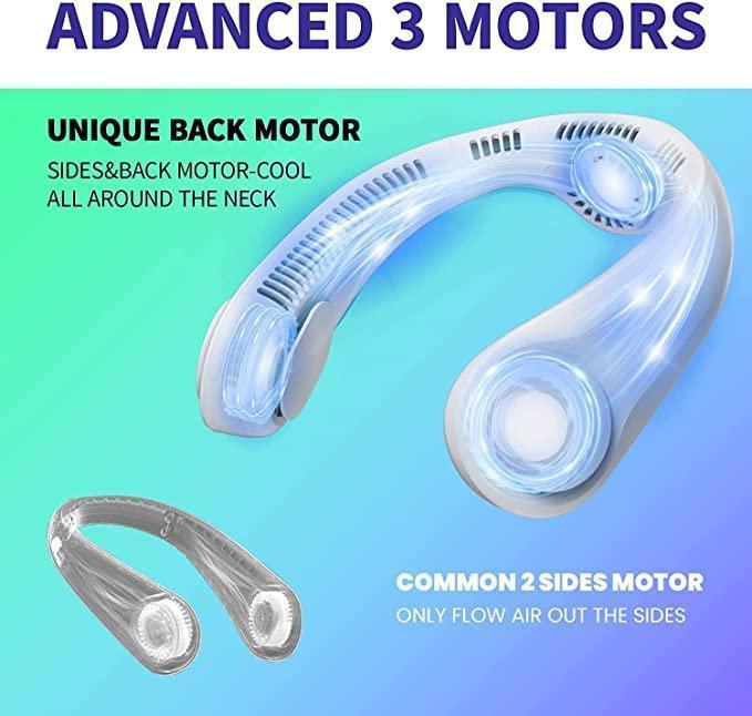 TURBO MOTOR FLEXIBLE NECK BAND FAN