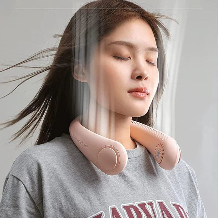TURBO MOTOR FLEXIBLE NECK BAND FAN